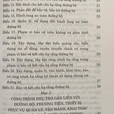 Luật Đường Bộ Năm 2024