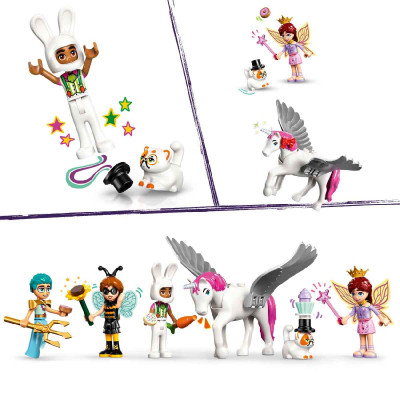 LEGO FRIENDS 42661 Đồ Chơi Lắp Ráp Tiệc Hóa Trang Chủ Đề Kỳ Lân Và Tiên (261 chi tiết)