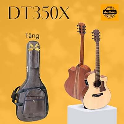 Đàn guitar acoustic DT350X EQ MET B12 đàn đẹp âm thanh tốt sử dụng lâu dài Duy Guitar Store