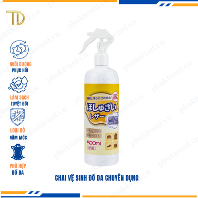 Dung dịch vệ sinh túi da, chai vệ sinh Sofa, chai vệ sinh nội thất bảo vệ da chống nấm mốc