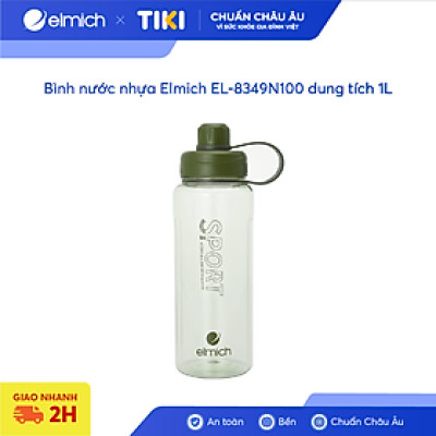 Bình nước nhựa Elmich EL-8349N100 dung tích 1L