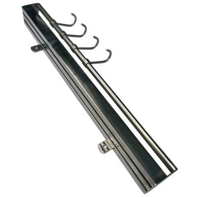 Vắt Dao Inox Cài Dao Treo Khăn Vật Dụng Nhà Bếp - Gắn tường đa năng dài 50cm