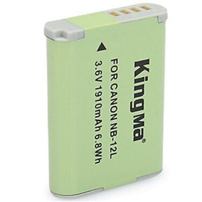 Combo pin sạc Kingma cho Canon NB-12L, Hàng chính hãng