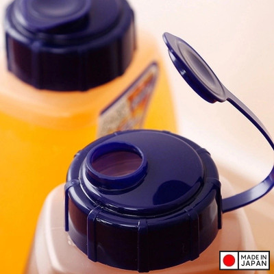 Bình nhựa có nắp đậy chịu nhiệt cao cấp với dung tích 2000ml - Hàng Nội Địa Nhật