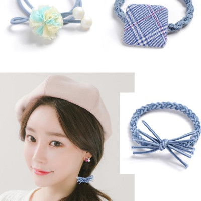 Sét 12 dây buộc tóc cao cấp xuất Hàn HD07