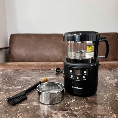 Máy rang hạt cà phê công nghệ gia nhiệt không khí chuyên nghiệp thương hiệu Mỹ cao cấp Cafemasy CCR-305 - Hàng chính hãng