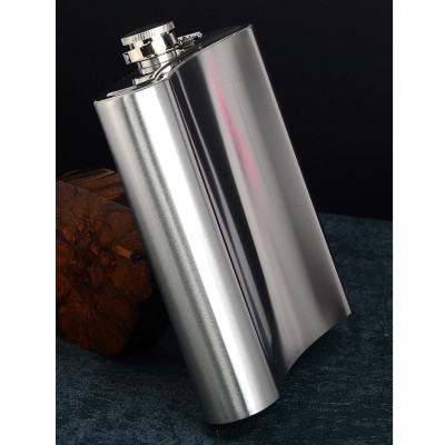 Bình Inox Đựng Rượu AZO CCCP Truyền Thống Dung Tích 2.0L Dày 0,6 ly - 64OZ ( Loại 1 ), Kèm Bao Da Phong Cách.