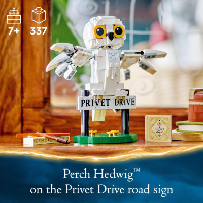 LEGO HARRY POTTER 76425 Đồ chơi lắp ráp Cú tuyết đưa thư Hedwig (336 Chi Tiết)