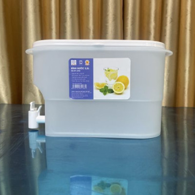 Bình nước 3.5L có vòi để tủ lạnh nhựa Việt Nhật