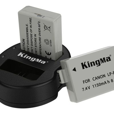 Combo 1 pin 1 sạc Kingma for Canon LP-E5 - Hàng chính hãng