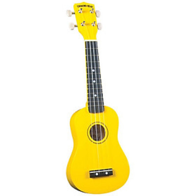 Combo Đàn Ukulele Soprano Màu Trơn KBD 33A15-Va (Vàng) + Bao Đàn