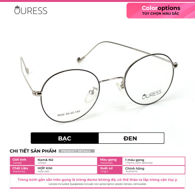 GỌNG KÍNH 9630 HỢP KIM SIÊU NHẸ HỢP THỜI TRANG – OURESS
