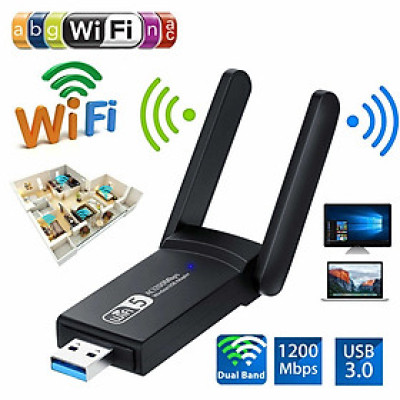 Ăng Ten Thu Sóng Wifi 1200mbps 5ghz 2.4ghz 802.11ac Rtl8812Bu tốc độ siêu nhanh không thua dây cáp Tiện Dụng - miếng lót chuột
