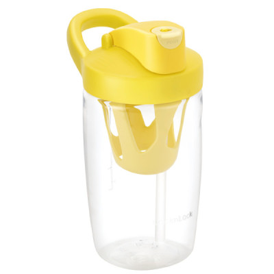 Bình nhựa LocknLock 820ml ABF866, Hàng chính hãng, nhựa tritan, có quai xách, kèm ống hút -JoyMall