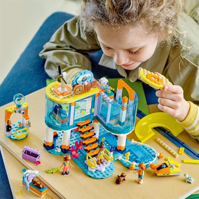 Đồ Chơi Lắp Ráp Trung Tâm Cứu Hộ Sinh Vật Biển Lego Friends 41736 (376 chi tiết)