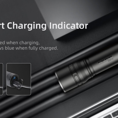 Đèn pin càm tay nhỏ gọn chính hãng SuperFire S33-A,đèn sạc pin tích hợp dễ dàng bỏ túi mang theo phù hợp sử dụng trong nhiều công việc khác nhau