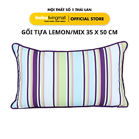 Gối Tựa Trang Trí LEMON/MIX 35 X 50 CM Có Dây Kéo | Index Living Mall | Nội Thất Nhập Khẩu Thái Lan