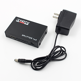 Bộ chia HDMI 1 ra 4 – HDMI Splitter 1x4 - Hàng Nhập Khẩu