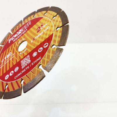 LƯỠI CẮT GẠCH - ĐÁ RSA07001 14 răng  đường kính phi Ø 180mm công nghệ ép nóng cao cấp