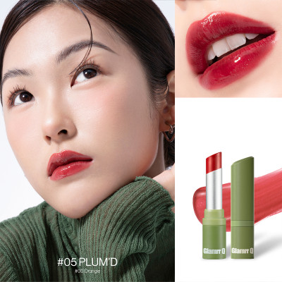 Son dưỡng môi thuần chay có màu GLAMRR Q V​E​G​A​N S​U​P​E​R L​I​P B​A​L​M 4.5g by Gilaa