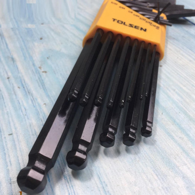 BỘ 13 LỤC GIÁC ĐẦU BI HỆ INCH TOLSEN 20090 - HÀNG CHÍNH HÃNG