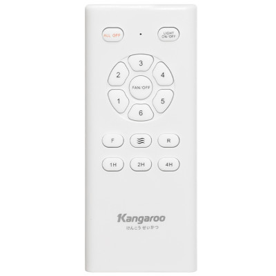 Quạt trần 5 cánh điều khiển từ xa Kangaroo KG722DC (Có đèn LED) - Hàng chính hãng