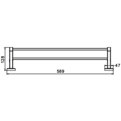 VẮT KHĂN ĐÔI CAO CẤP NHẬP KHẨU NGA GAPPO G3809 ĐỒNG ĐÚC - HÀNG CHÍNH HÃNG