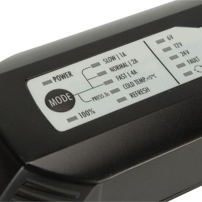 Bộ sạc Acquy đa năng ANSMANN ALCT 6-24V/4, Tặng kèm đèn đeo đầu ANSMANN HD5 - Hàng Nhập Khẩu