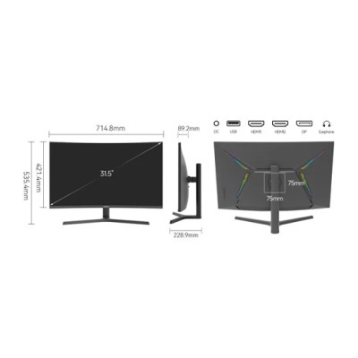 Màn hình LCD AIWA MZ320G-Y (Phẳng 32