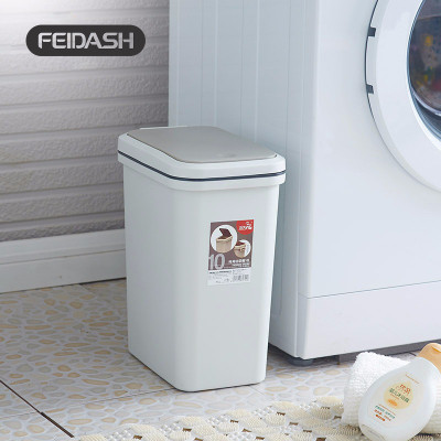 Thùng Rác Hộ Gia Đình , Thùng Rác Nhà Bếp Phòng Tắm Nhà Vệ Sinh Phòng Ngủ Có Thể Bấm Tay Đơn Giản Phong Cách Nhật Bản Nhãn Hiệu FEIDASH G2710/G2720