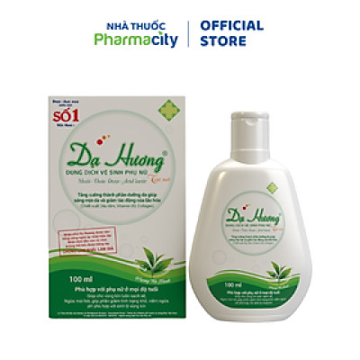 Dung dịch vệ sinh phụ nữ Dạ Hương trà xanh (100ml)