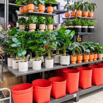 Giỏ đan dây đựng đồ đa năng COCO chất liệu nhựa PP nhiều màu, không có quai, kiểu dáng đơn giản | Index Living Mall - Phân phối độc quyền tại Việt Nam