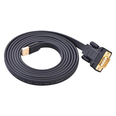 Cáp Chuyển Đổi Ugreen USB 2.0 Sang RS232-DB9 FTDI Chipet 20218 (2m) - Hàng Chính Hãng