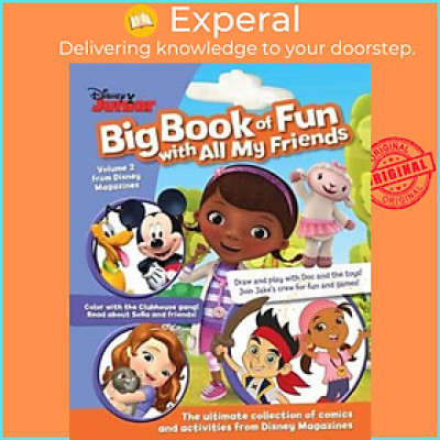 Sách - Disney Junior Big Book of Fun by Parragon (US edition, hardcover)