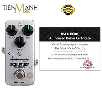 Phơ Đàn Guitar Nux Compressor NCP2 Sculpture - Bàn Đạp Effect Pedal Mini Core NCP-2 Hàng Chính Hãng