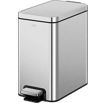 Thùng rác chống bám vân tay EKO Stella Slim Step EK9380MT-30L Made in EU