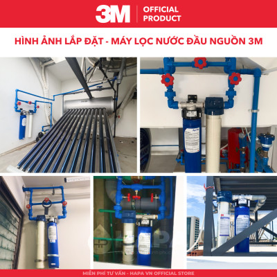 Máy Lọc Nước Đầu Nguồn 3M AP904 Lọc Tổng Sinh Hoạt Gia Đình, Căn Hộ, Chung Cư, Nhà Phố, Biệt Thự - Hàng Chính Hãng 3M Mỹ