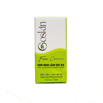 Kem Mụn Làm Dịu Da 15ml Goskin