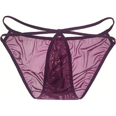 Đồ lót nam thun co giãn eo thấp gợi cảm - màu tím