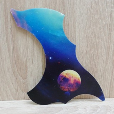 Miếng Dán Chống Trầy Guitar Acoustic – Thiết Kế 3D Phong Cảnh