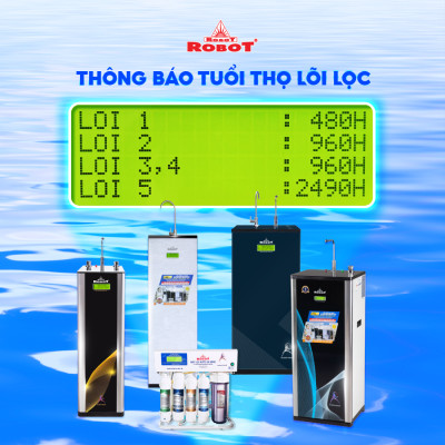 Máy Lọc Nước R.O ROBOT Nước Lợ - Nhiễm Mặn RL-9GN - Hàng chính hãng