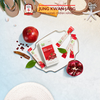 Nước Hồng Sâm Hàn Quốc Goodbase Lựu Đỏ (10ml x 10 gói)