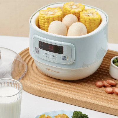 Nồi Nấu Cháo Chưng Yến Bear DDZ-A08G2 Dung Tích 0.8 Lít Công Suất 200 W - Hàng Chính Hãng