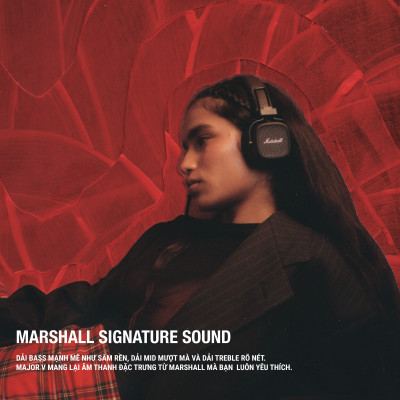 [NEW ARRIVAL] Tai nghe Bluetooth Marshall Major V - Pin lên đến 100 giờ - Hàng chính hãng