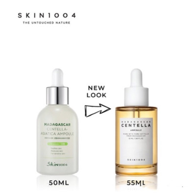 Combo Nước Hoa Hồng và Tinh Chất Dưỡng Da Rau Má Skin1004 Madagascar Centella Toning Toner and Ampoule 100ml