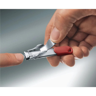 Bấm móng tay màu đỏ vĩ giấy 8.2050.B1 Victorinox Thụy Sỹ