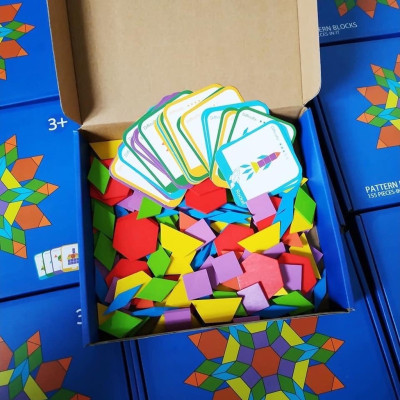 Đồ Chơi Xếp Hình Tangram Bằng Gỗ 155 Chi Tiết  Nhiều Màu Sắc Xếp Được Hàng Nghìn Hình Khác Nhau Cho Bé Tư Duy Sáng Tạo