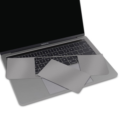 Bộ dán Full Body JCPAL 5in1 cho Macbook - Space Grey (màu Xám) - Hàng Chính Hãng
