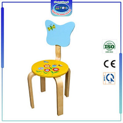 Ghế lưng bướm in hoa Winwintoys 61972 | Màu sắc bắt máy, chắc chắn | Phù hợp gia đình, trường mẫu giáo