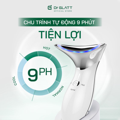 Combo Rạng ngời làn da Dr Glatt Máy rửa mặt, đẩy tinh chất Dua Fit Pro và Máy nâng cơ, trẻ hóa da Lifa 2.0
